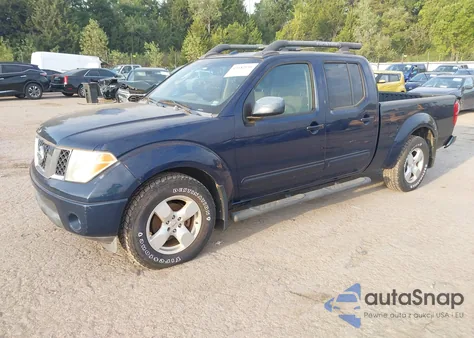 2007 Nissan Frontier Le из США, поврежденный, VIN 1N6AD09UX7C446323